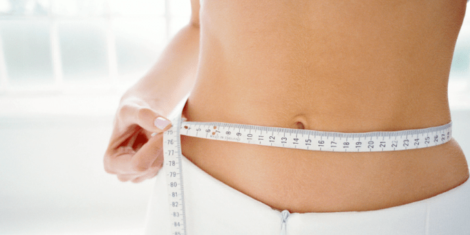waist measurement during a watermelon diet