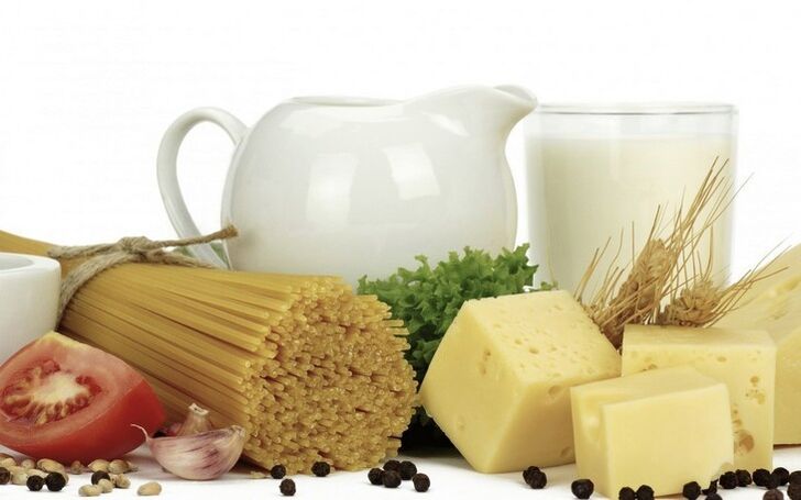 Acceptable foods in the diet of a person who is losing weight for moderate consumption
