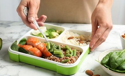 nutritional correction to lose weight in the abdomen and sides