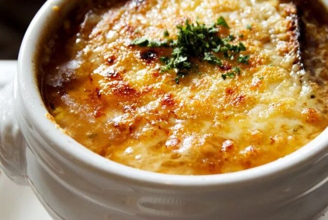 Finished soup